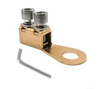 Connecteurs de bornier de batterie conçus pour un contact sécurisé et une compatibilité avec diverses configurations de batterie de voiture et de barre de bus, y compris les adaptateurs de poteau