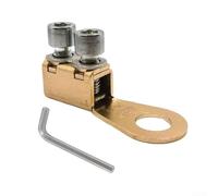 Connecteurs de bornier de batterie conçus pour un contact sécurisé et une compatibilité avec diverses configurations de batterie de voiture et de barre de bus, y compris les adaptateurs de poteau