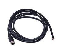 Connecteurs de câble GX12, 2 broches, 3 broches, 4 broches, 2m, joint étanche, fiche de câble d'extension mâle et femelle M12, 5 broches, 6 broches, noir,pratique