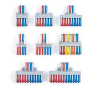 Connecteurs de câbles Connecteur de fil rapide, bornier enfichable, levier à sertir, assortiment SPL, paquet 48 pièces(Spl-62 5pcs)