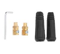 Connecteurs de câbles de soudage, accessoires de prise mâles durables 200A DKJ10-25 applicables à tous les soudage TIG et coupeurs Plasma