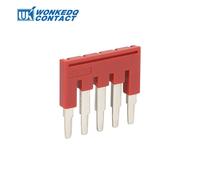 Connecteurs De Câbles Fbs10-5,20 Pièces,2/3/4/5/10,Contact Pt2.5,St2.5 Pt/St,2.5mm,Fbs 10-5 Din Rail,Bornier,Pont Enfichable - Type [Fbs 5]-5-For Pttb2.5