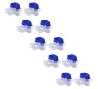 Connecteurs de Câbles pour Robot Tondeuse - 10 Raccords Remplis de Gel pour Étendre ou Réparer Fil Electrique Bas Voltage Tondeuse