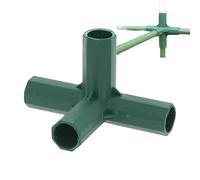 Connecteurs de Cadre de Serre, Support Robuste et Stable, Raccord PVC pour Serre, pour légumes, Ferme, porches, Cours, Treillis de Vigne, abri Anti-UV, Fleurs