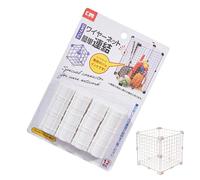 Connecteurs de cube de fil - Connecteurs de grille pour cubes de rangement | Idéal pour la maison, le dortoir, l'appartement, la chambre à coucher, la boîte à jouets, les animaux, les caisses et les