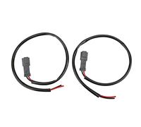 Connecteurs de faisceau de câbles 2 pièces, connecteurs électriques à 2 broches, véhicules industriels durables 750V