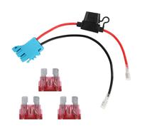 Connecteurs de Faisceau de Câbles, Kit de Remplacement de Faisceau de Câbles avec 3 Fusibles Supplémentaires Compatible avec Peg-Perego Véhicule Jouets d'Équitation pour Enfants Accessoires