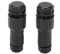 Connecteurs de fil basse tension, laiton en nylon durable, connecteur rapide pour éclairage paysager, lot de 2 pour spot extérieur