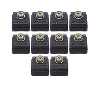 Connecteurs de Fil de Type T Connecteurs de Perçage d'isolation 10 Pièces Inserts Professionnels en Cuivre étamé Logement Civil Fil Aérien Extérieur