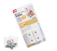 Connecteurs De Fil Pour Cage D Animaux - Robuste Précis Ajustement Serré | Connecteurs De Grille Cubique Pour Parc À Animaux,Pour Salon Maison Dortoir Appartement Chambre Boîte À Jouets Caisse Pour An