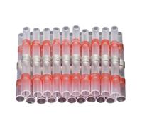Connecteurs de fils à souder, connecteurs bout à bout thermorétractables étanches, cosses de fils électriques, épissures bout à bout isolées pour les véhicules à moteur, les bateaux(Red,20PCS)