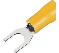 Connecteurs de fils électriques, bornes à sertir à fourche, cosses à pelle, câbles à épissure rapide, bouchons de chaussures d'isolation for vis de connexion, 25 à 100 pièces(SV5.5-5,100PCS)