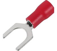 Connecteurs de fils électriques, bornes à sertir à fourche, cosses à pelle, câbles à épissure rapide, bouchons de chaussures d'isolation for vis de connexion, 25 à 100 pièces(SV1.25-6,50PCS)