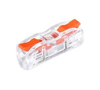 Connecteurs De Fils Électriques - Connecteur Électrique À Épissure Rapide, Connecteurs De Câble À 2 Broches | 1 À 1 Connexion Échoués Solides De Fils Électriques De Connecteur Pour Le Salon