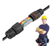 Connecteurs De Fils Extérieurs - Manchon De Câble Électrique Étanche, Borne Souterrain, Boîte À Presse À Froid Étanche, Kit D'extension | Connecteur D'entretien Rapide Pour Les Applications D'éclairag