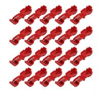 Connecteurs de fils T1 rouges à connexion rapide, borniers de type T pour tondeuses robotiques, répartiteurs de câbles de jardin