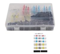Connecteurs de fils thermorétractables tout-en-un, code couleur pour AWG 10-26, rétrécissement 3:1, pour réparations électriques dans des environnements difficiles