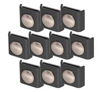 Connecteurs de panneau de grille de clôture - Clips de jonction - Accessoire de support structurel - Aide à l'assemblage de barrières - Matériel d'installation - Système de jonction fiable pour murs