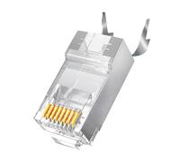 Connecteurs de passage RJ45 517A, extrémités Cat5 Cat5e, connecteurs à sertir de câble Ethernet, prise réseau blindée