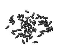 Connecteurs de Pêche à la Carpe, pour Un Lancer Précis, Perles D'arrêt Légères pour Les Plates-Formes d'eau Douce et d'eau Salée, en Plastique 12x5mm, 60 Pièces