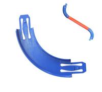Connecteurs de piste - 20 x 4 x 1,5 cm Connecteurs pour rails de jouet, pièces de construction sur piste du véhicule | Voitures de course à 90 degrés Tourner des pistes pour le divertissement, le jeu