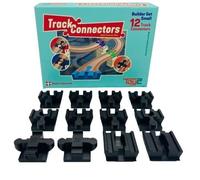 Connecteurs de piste de train - TOY2 - Builder Set Small - 12 pièces - Noir - Enfant