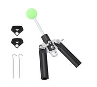 Connecteurs de poteau supérieur de tente d'auvent - Angle réglable en acier inoxydable pour un assemblage sécurisé de la tente, mécanisme de pivot flexible avec insert de poteau supérieur, matériel