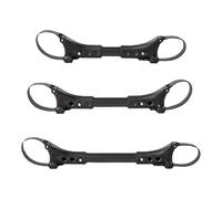 Connecteurs de poussette - Double poussette pour adaptateur de jumeaux - Ensemble d'accessoires pour poussette | Clips de jonction | Barre de liaison en tande