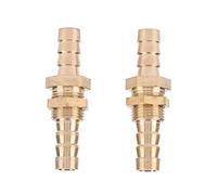Connecteurs de Raccordement,Akozon 2Pcs Laiton à Fixation Rapide Raccord pour Adaptateurs de Tuyau de Bassin de Piscine(6mm)