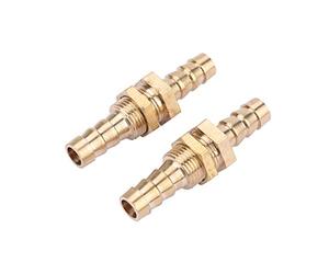 Connecteurs de Raccordement,Akozon 2Pcs Laiton à Fixation Rapide Raccord pour Adaptateurs de Tuyau de Bassin de Piscine(8mm)