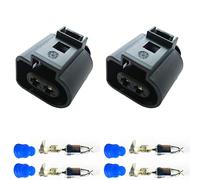 Connecteurs de remplacement de voitures - 1J0973722 2-Pole/Pin (2 x FEMALE) 1J0 973 722, 1J0973722, 8D0973822, 8D0 973 822, 1717692-1, 1-1355200-1