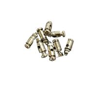 Connecteurs de Tige de poussée Compatible avec modèle d'avion RC, Bouchons de Liaison D1.3/1.8/2.1mm, pièces de Rechange compatibles, 10 pièces(D1.3MM 10PCS)