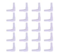 Connecteurs de Tuyau d'Air pour Aquarium, 20 Pièces, Adaptateur en Plastique à 3 Voies, Compatible avec Tuyaux de 4 mm