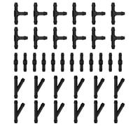 Connecteurs De Tuyau De Pulvérisation d'eau De Voiture 36 Pièces, Connecteurs De Tuyau d'eau D'Essuie-Glace De Voiture, Kit De Nettoyage De Pare-Brise De Voiture De Type Y