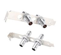 Connecteurs de tuyau pour système de refroidissement par eau pour ordinateur, raccord ASHATA G1 / 4 à filetage Raccord de tuyau direct pour connecteur de refroidissement par eau pour système (11mm)