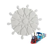 Connecteurs de voie ferroviaire pour jouets - Pièces de rechange sûres - Raccords pour circuit automobile - Pour la maison, l'école, la maternelle, la garderie, le jeu, l'anniversaire, la fête des