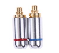 Connecteurs d'écouteurs pour SE535 SE215 UE900 MMCX W10 W20 W30, 1 paire, noir/argent, 3.2mm, DIY