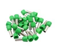 connecteurs électriques, Cosses à sertir isolantes for tube E10-12, 10 mm², connecteur de câble, paquet de 100, multicolore(Green)