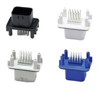 Connecteurs électriques femelles 8, 14, 23 ou 35 broches, 5/10/50 pièces, fiches 770680-1, 776273-1, 776164-1(14P Straight Male,10 PCS,Blue)