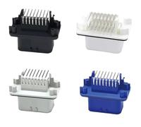Connecteurs électriques femelles 8, 14, 23 ou 35 broches, 5/10/50 pièces, fiches 770680-1, 776273-1, 776164-1(23P Bending Male,10 PCS,Blue)