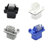 Connecteurs électriques femelles 8, 14, 23 ou 35 broches, 5/10/50 pièces, fiches 770680-1, 776273-1, 776164-1(14P Bending Male,10 PCS,Blue)