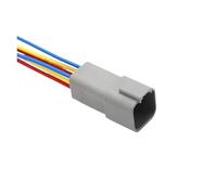 Connecteurs étanches DT06-2S/DT04-2P 2P 3P 4P 6P 8P 12P, faisceau de câbles de 15 cm, lot de 5/20/100(6P Male,20 Sets)