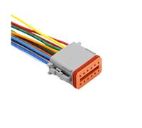 Connecteurs étanches DT06-2S/DT04-2P 2P 3P 4P 6P 8P 12P, faisceau de câbles de 15 cm, lot de 5/20/100(12P Female,20 Sets)