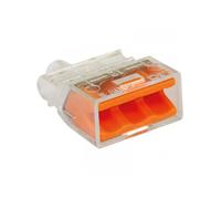 Connecteurs - EUR'OHM - 70053 - Transparent - Lot de 100 - Plastique