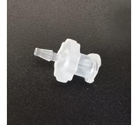 Connecteurs Luer Lock mâles, 100 pièces, raccords barbelés en plastique PP durables for laboratoire et transformation des aliments(1/16inch Female)