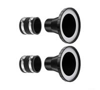 Connecteurs magnétiques de collecte de poussière pour tuyaux de 5,1 cm et 30,5 cm supportant l'extraction de poussière de plusieurs outils de menuiserie