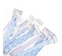 Connecteurs Mâles Doubles XH2.54 7-12 Broches, Kit De Câbles Plats Et Embases À Broches, Câbles De Liaison For Projets DIY, Imprimante 3D(20cm,9pin)