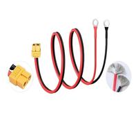 Connecteurs mâles et femelles avec câbles Câble de borne XT60 12AWG-3,4 mm² XT60i-femelle vers connecteur de prise de borne à œillet(XT60-F to O-Ring,9m-29.53FT)