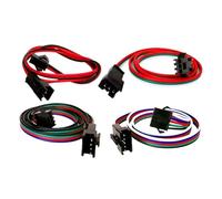 Connecteurs mâles et femelles avec câbles Câble d'extension mâle et femelle, 2 broches, 3 broches, 4 broches, 5 broches, 0.5m, 1m, 2m, fiches de fil J + S + T(5PIN Extension Cable,1M)