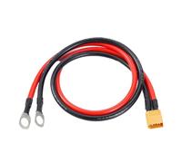 Connecteurs mâles et femelles avec câbles XT60 femelle/mâle à M8 joint torique oeillet terminal connecteur câble 10AWG chargeur côté fil d'alimentation(Male)